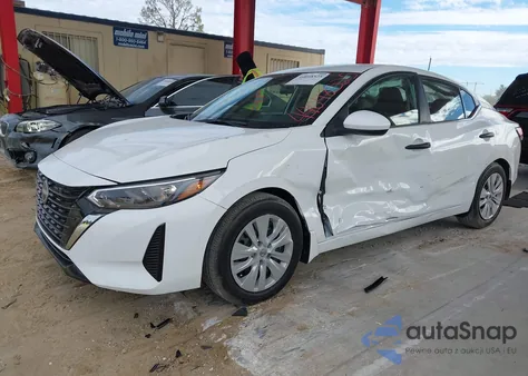 2024 Nissan Sentra S z USA, uszkodzony, nr VIN 3N1AB8BV2RY263392